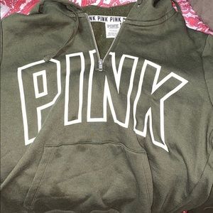 PINK hooded sweater!!